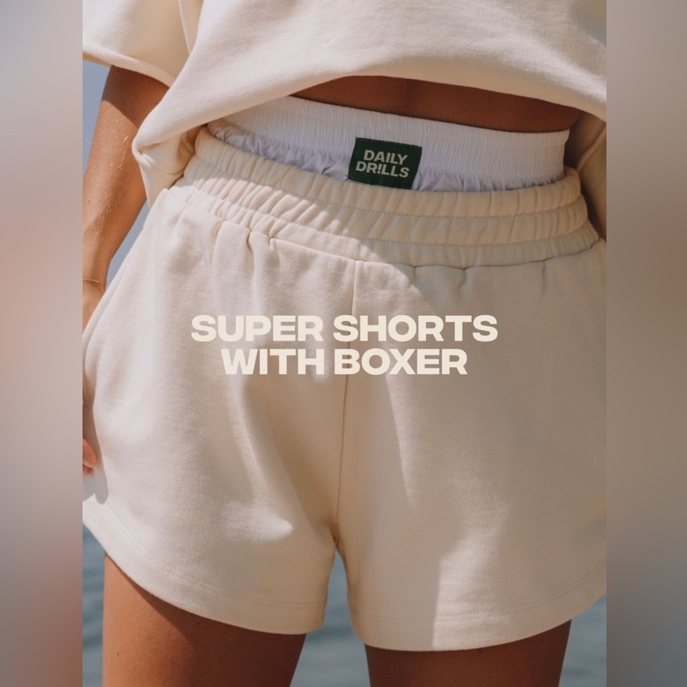 Daily drills shorts with built in boxer